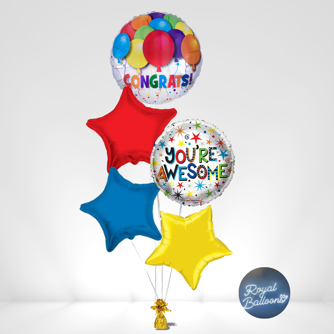 Congrats Balloon Bouquet